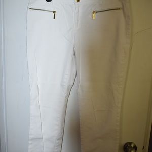 Michael Kors white cotton pants
